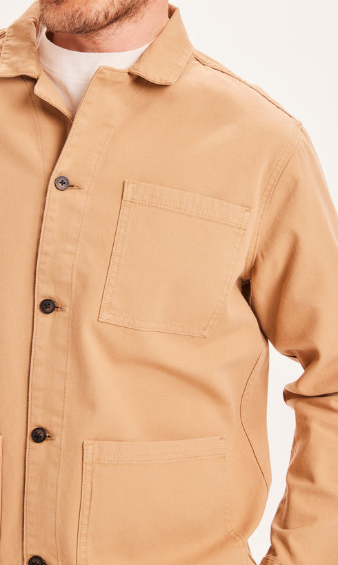 Pine Blazer Canvas Overshirt - Hands/Veganer